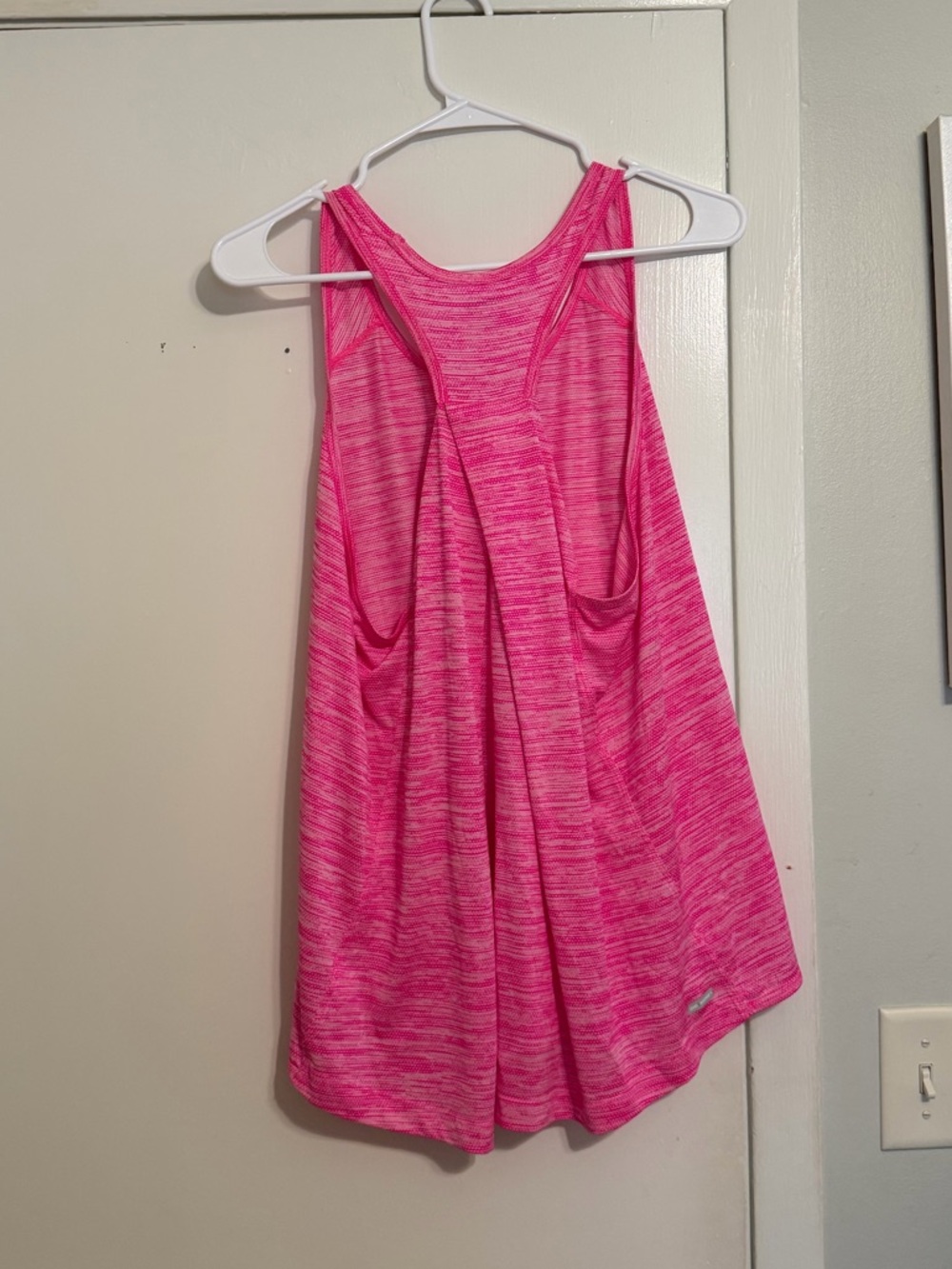Pink Racerback Tank Top - Picture 2 of 3